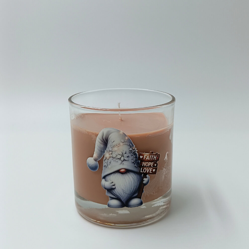 Κερί Hot Chocolate 300ml White Santa | Suga Style - Image 2